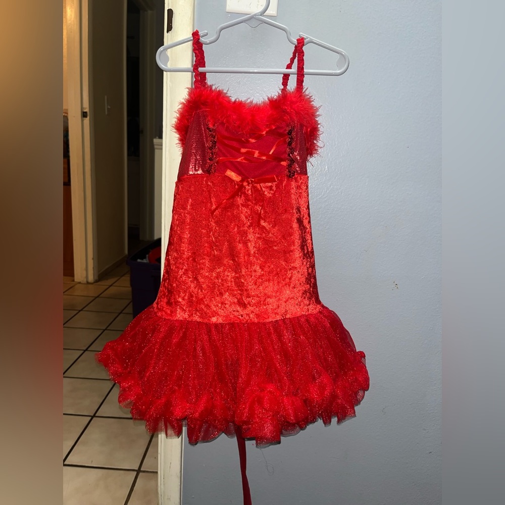 Spirit Halloween Red Devil Costume Child Size M